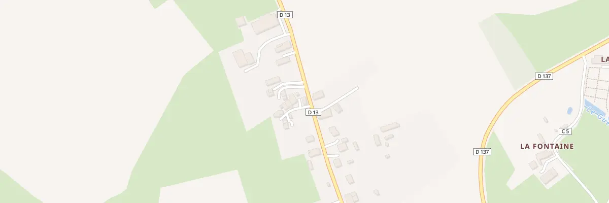 Plan du 1 Rte des Garennes à Jupilles