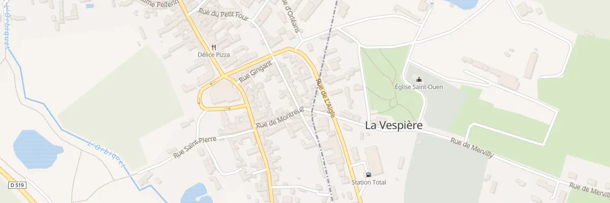 Plan du 47 Rue du Petit Four à Orbec