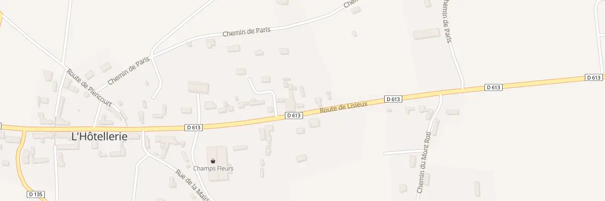 Plan du 56 N Rn 13 à L’Hôtellerie