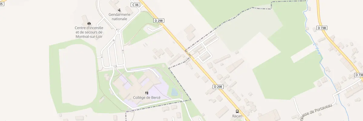 Plan du 5218 La Triperie à Luceau