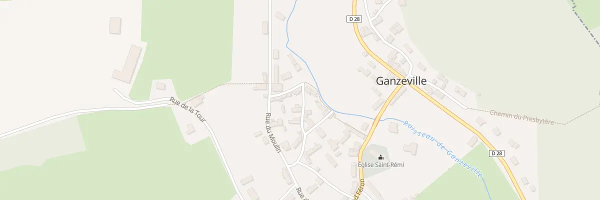 Plan du 9 Ptr Petite Rue des Jardiniers à Ganzeville
