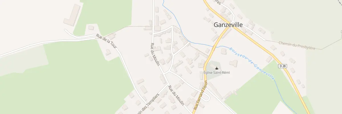 Plan du 3 Ptr Petite Rue des Jardiniers à Ganzeville