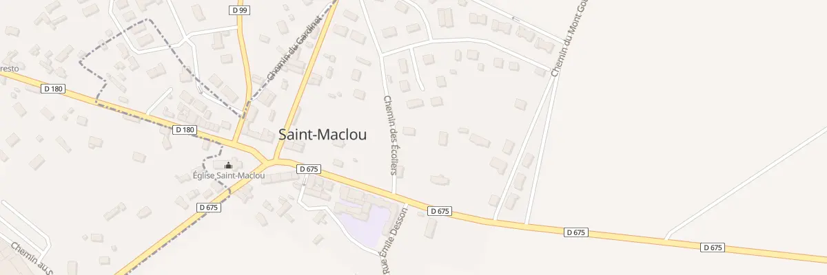 Plan du 25 Che des Ecoliers à Saint-Maclou