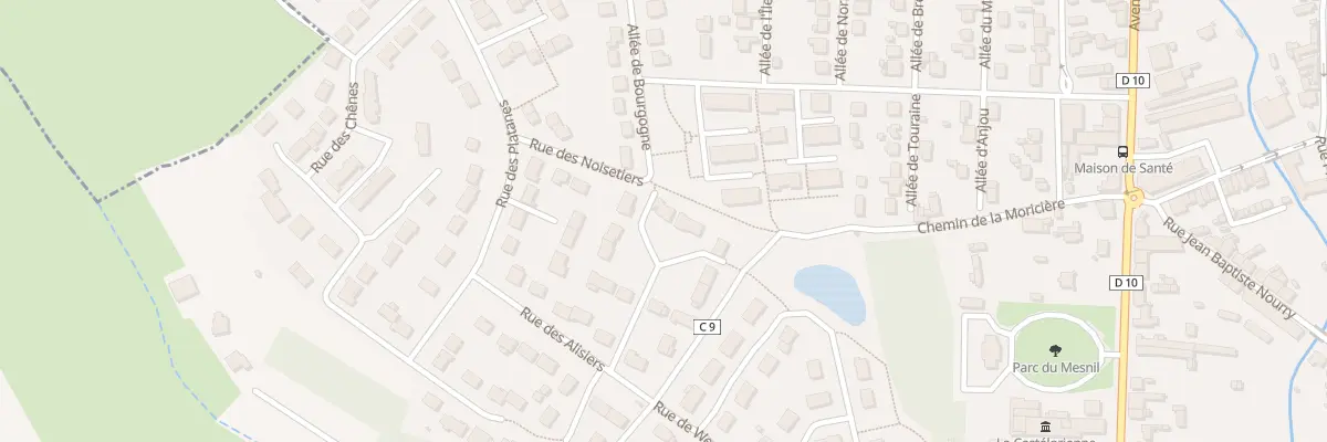 Plan du 13 Imp des Muriers à Montval-sur-Loir