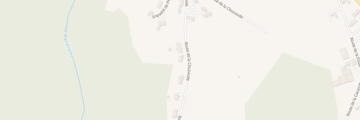 Plan du 18 Rte de la Cloucaude à Prigonrieux