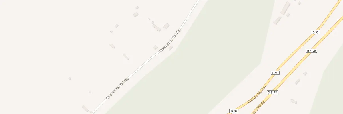 Plan du 329 Che de Talville à Foulbec