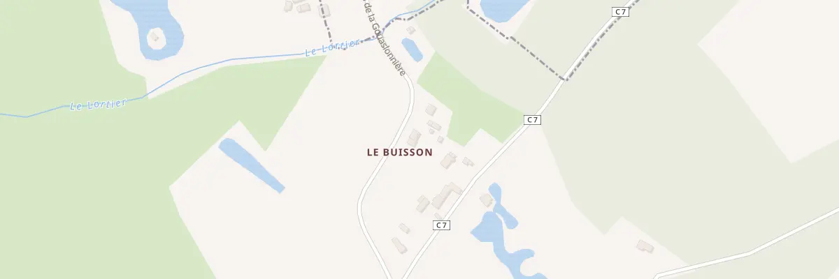 Plan du 198 Che de la Gouaslonnière à Lombron