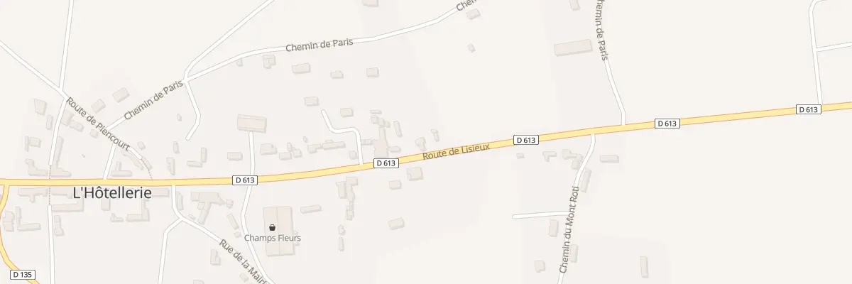 Plan du 57 Rte de Lisieux à L’Hôtellerie