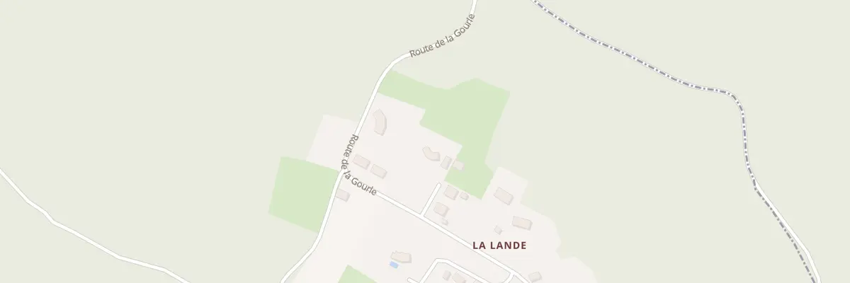 Plan du 1061 La Lande à Bourgnac