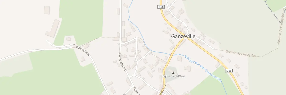 Plan du 6 Ptr Petite Rue des Jardiniers à Ganzeville