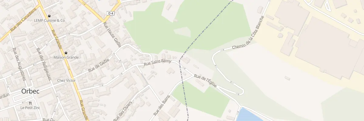 Plan du 39 Rue Saint-Rémy à La Vespière-Friardel