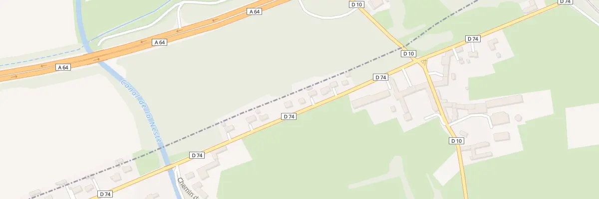 Plan du 17 Rue des Chenes à Lannemezan