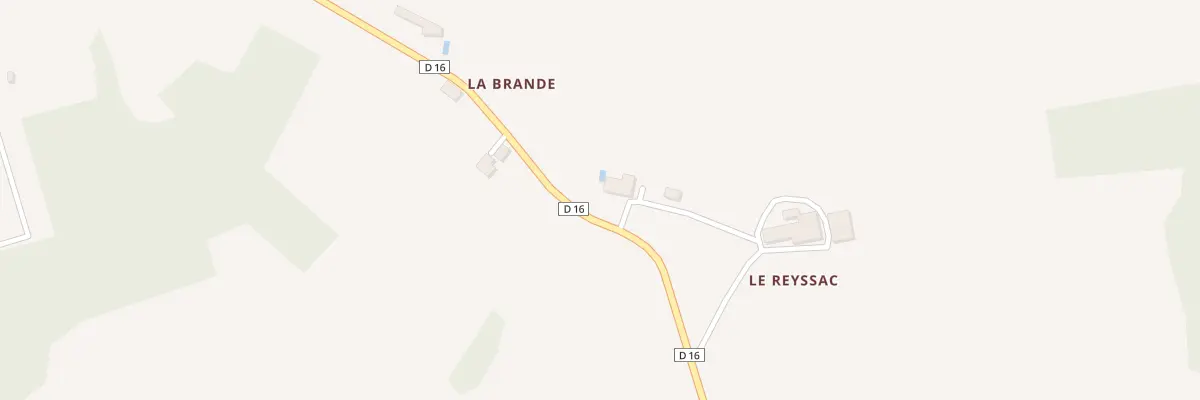 Plan du 21 La Brande à Pomport