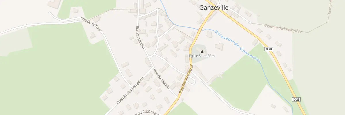 Plan du 2 Rue de la Trigalle à Ganzeville