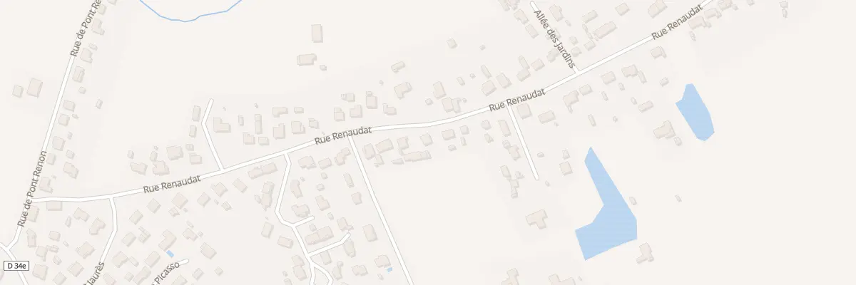 Plan du 22 Rue Renaudat à Prigonrieux