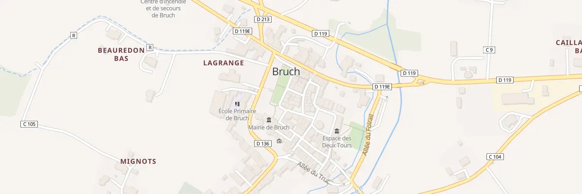 Plan du 54 Rue d’Harcourt à Bruch