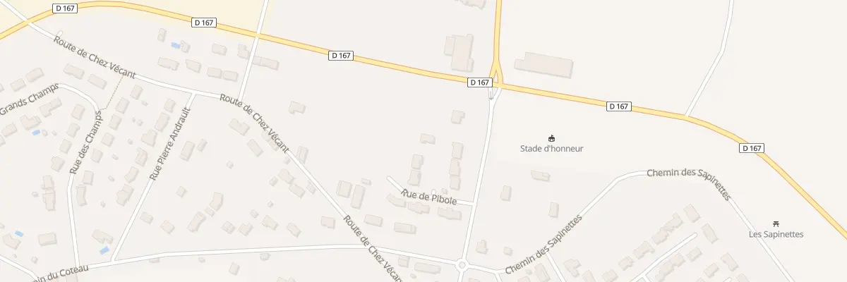 Plan du 6 Pl de la Croix de la Garde à Saint-Maurice-la-Clouère