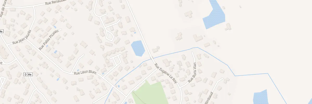 Plan du 40 Rue Eugène le Roy à Prigonrieux