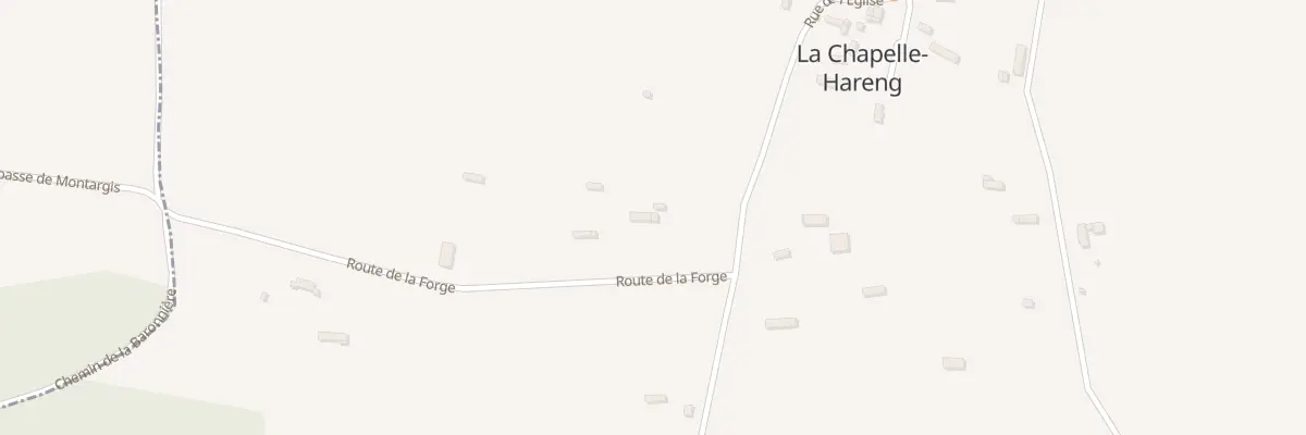Plan du 4 La Forge à La Chapelle-Hareng