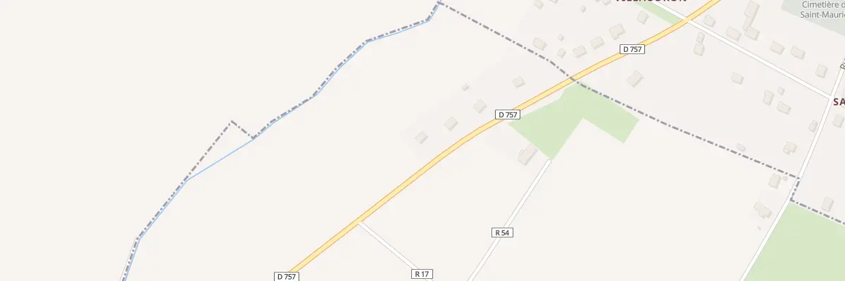 Plan du 17 Rte de l’Ile Bouchard à Brizay