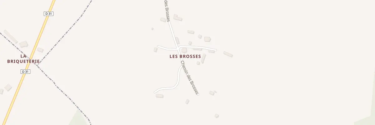 Plan du 70 Les Brosses à Mahéru