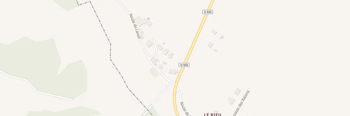 Plan du 36A Le Rieu du Lac Ouest à Fonroque