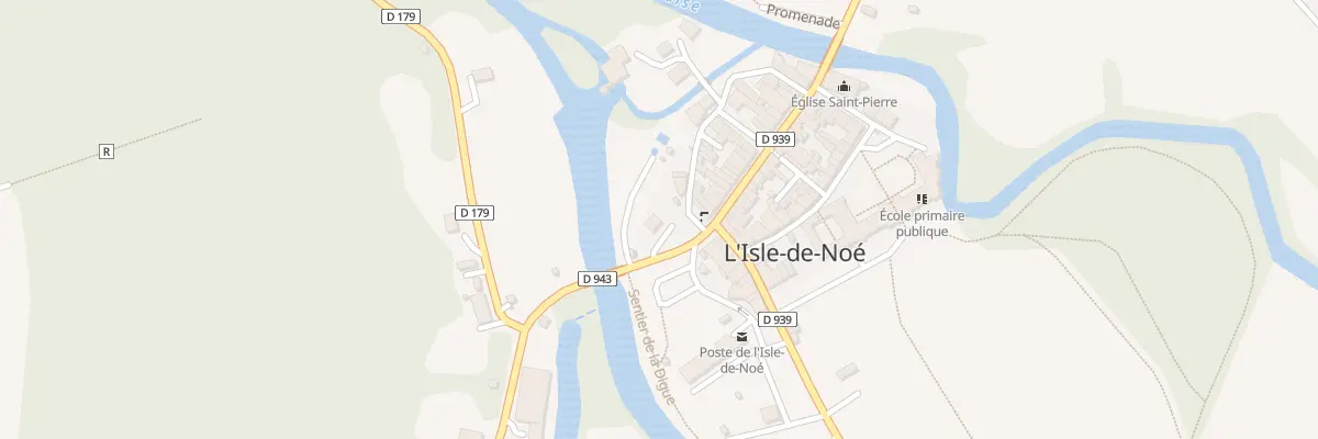 Plan du 40 Rte de Montesquiou à L’Isle-de-Noé