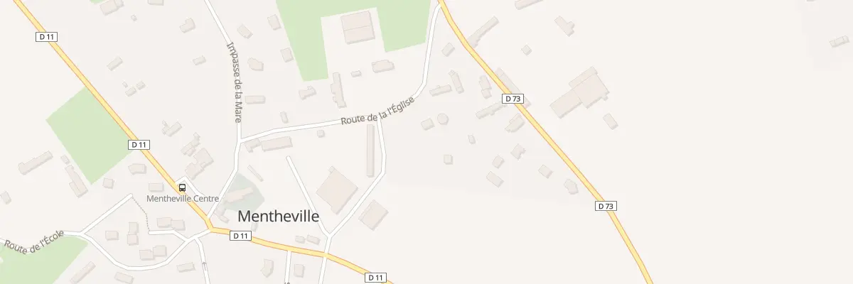 Plan du 106 Rte de la Forge à Mentheville
