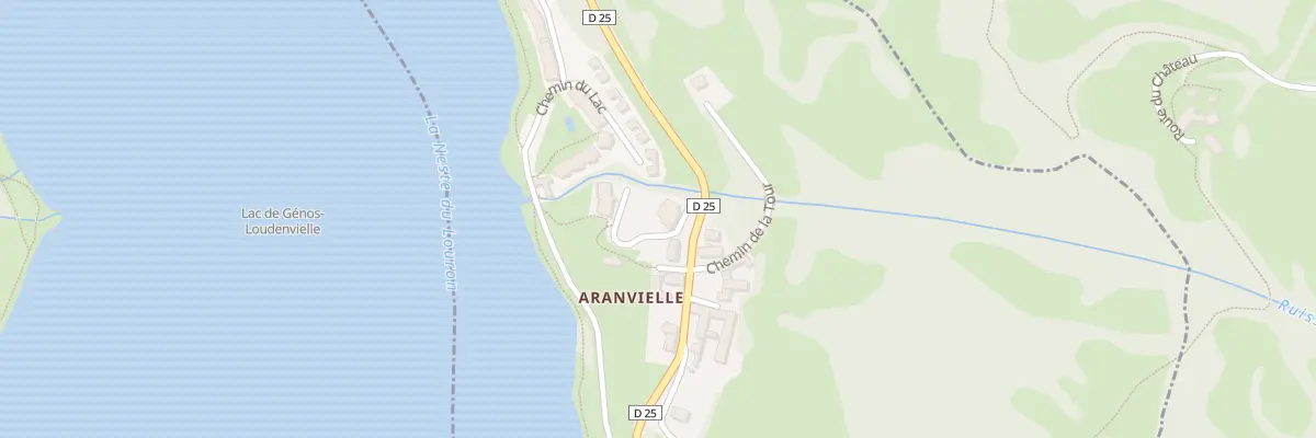 Plan du 5129 Coudet à Loudenvielle