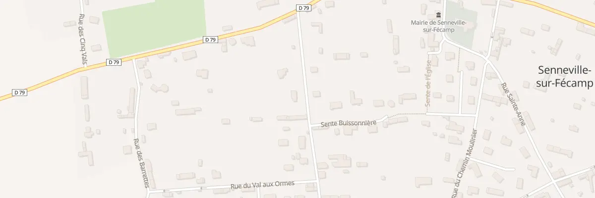 Plan du 98 Rue de la Briqueterie à Senneville-sur-Fécamp