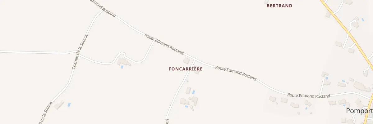 Plan du 266 Foncarriere à Pomport