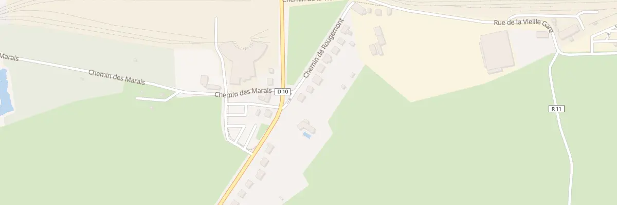 Plan du 2 Che de Rougemont à Montval-sur-Loir