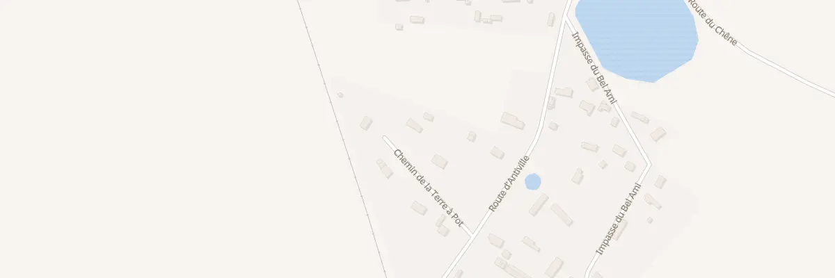 Plan du 150 Che de la Terre à Pot à Grainville-Ymauville