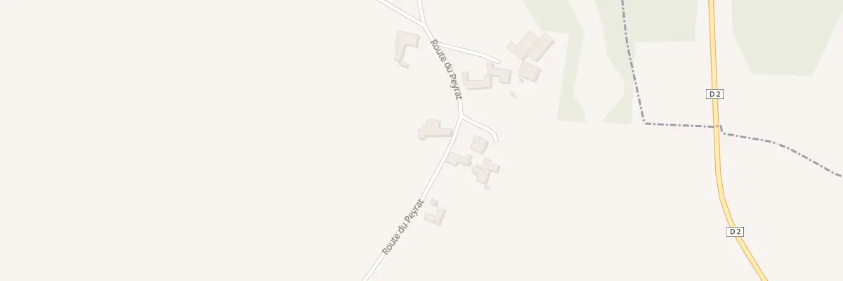 Plan du 569 Rte du Peyrat à Cherval
