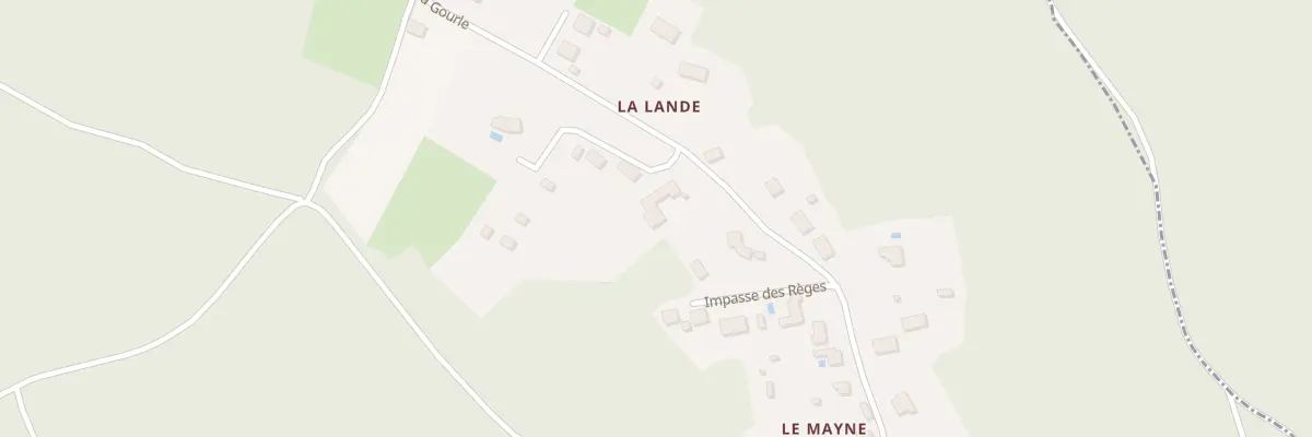Plan du 1455 Rte de la Gourle à Bourgnac