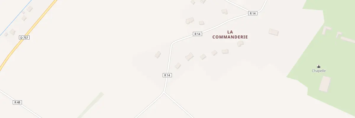 Plan du 4 Rue de la Commanderie à Brizay