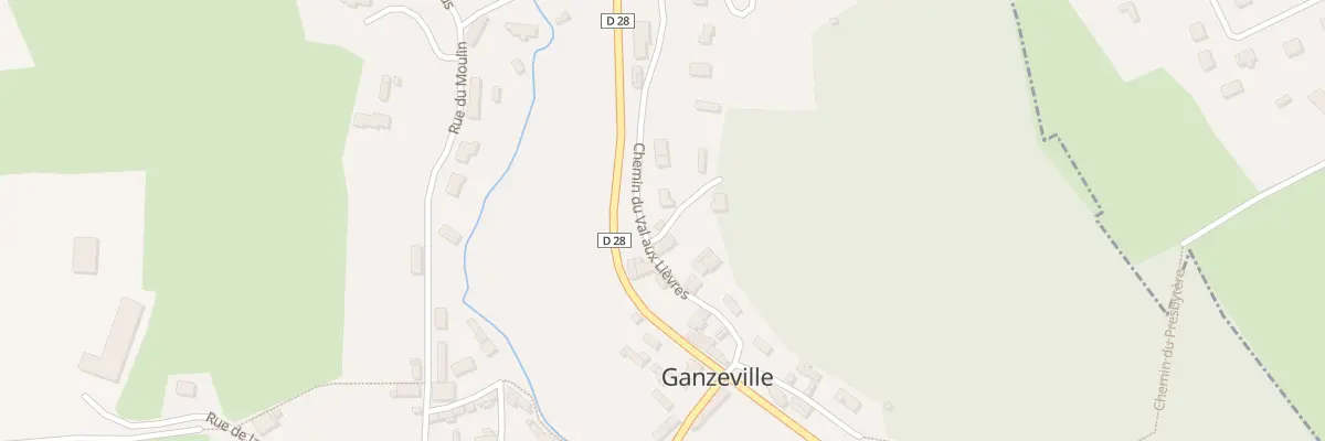 Plan du 15 Che du Val aux Lievres à Ganzeville