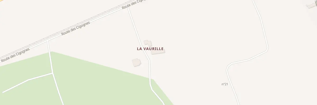 Plan du 215 La Vaurille à Issac