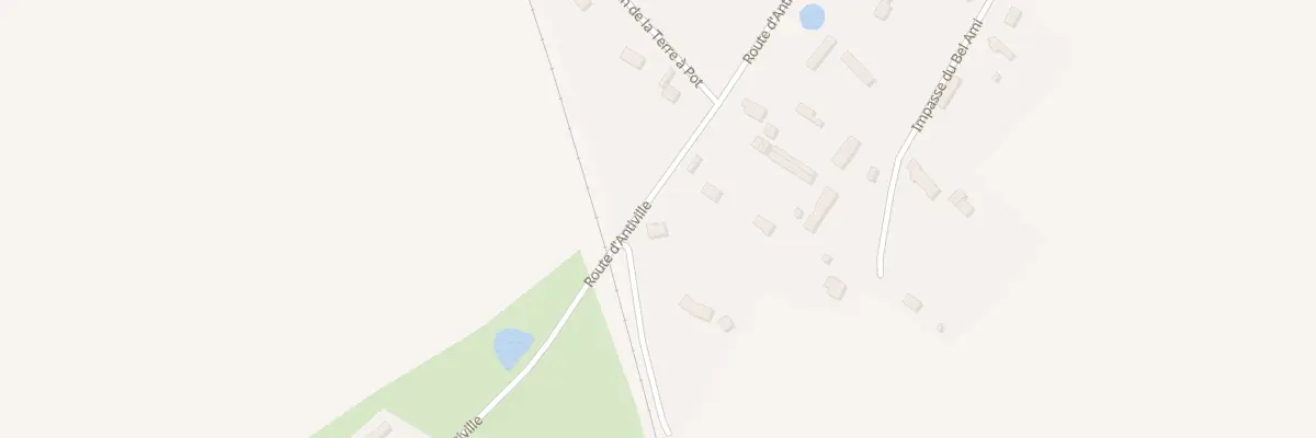 Plan du 5001 Rte d’Antiville à Grainville-Ymauville