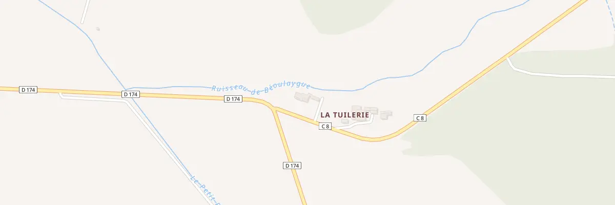 Plan du 5225A La Petite Borde à Barran