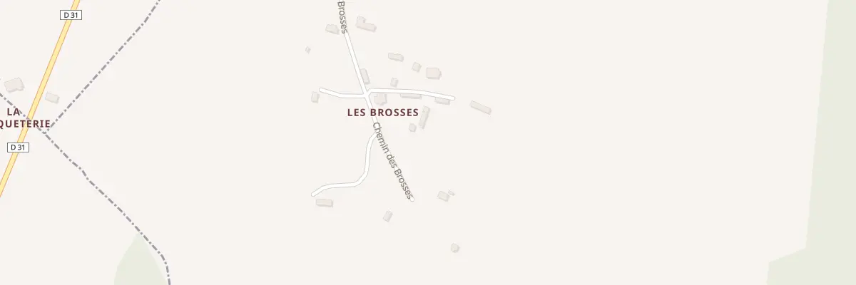Plan du 71 Les Brosses à Mahéru