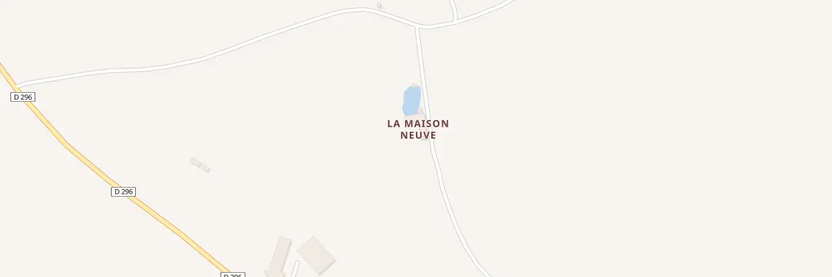 Plan du 36 La Maison Neuve à Suré