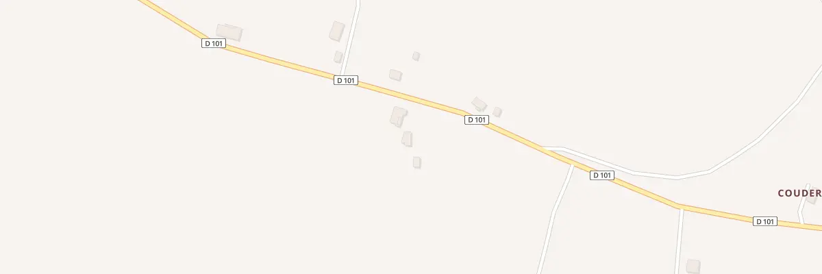 Plan de Aux Faures à Grateloup-Saint-Gayrand