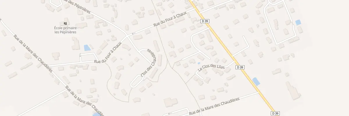 Plan du 14 Rue des Corbeillers à La Cerlangue