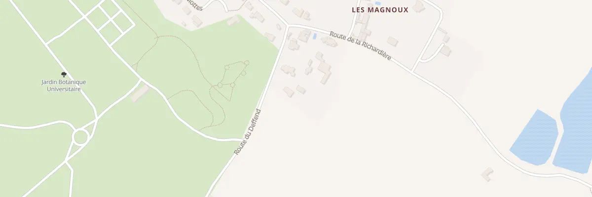 Plan du 550 Rte du Deffend à Mignaloux-Beauvoir