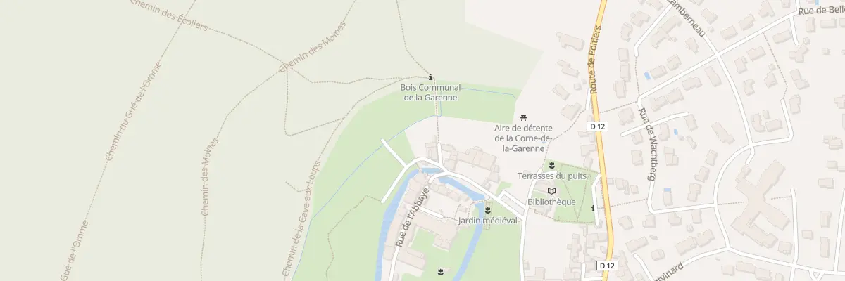 Plan du 1 Plan du Guet à Nouaillé-Maupertuis