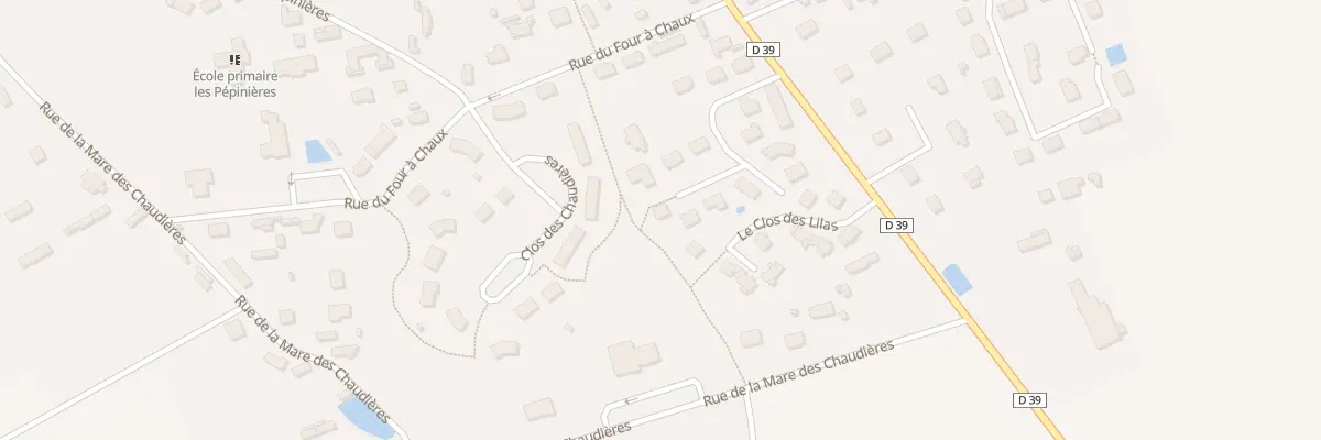Plan du 15 Rue des Corbeillers à La Cerlangue