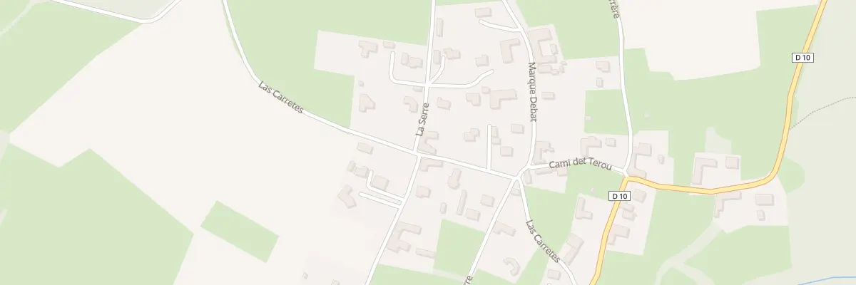 Plan du 14 Las Carretes à Clarens