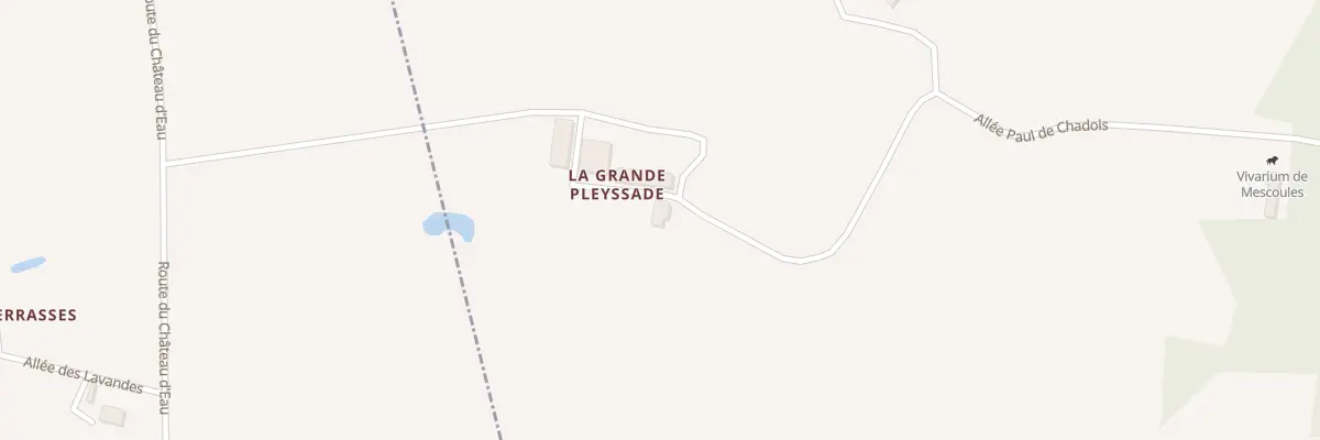 Plan du 501 All Paul de Chadois à Mescoules