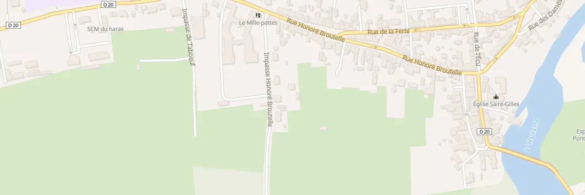 Plan du 5095B Imp Honoré Broutelle à Montfort-le-Gesnois